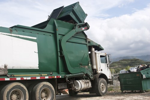 Business waste removal service in Teddington office