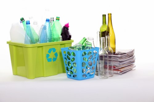 Organizing items during garage clearance