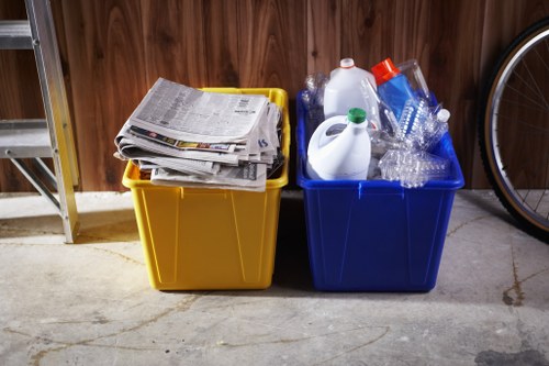 Organized storage solutions after loft clearance