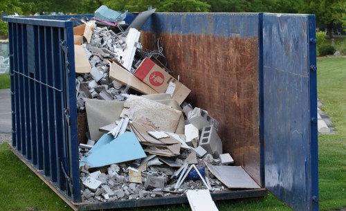 Commercial waste removal services in Teddington